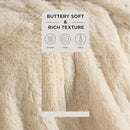 Bedsure GentleSoft Fluffy Beige Throw Blanket for Bed, Faux Fur Gifts Beige Decor Light Tan Khaki Blanket Neutral Decoration for Home, Soft Cozy Fuzzy Plush Thick Warm Sherpa Fleece Cute Stuff, 50x60 by CozyNest Decor