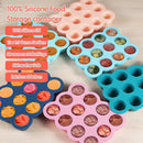 12x1.5oz Baby Food Freezer Tray with Clip Lid Gossamer Pink | Food Grade Silicone Storage Containers for Purees & Vegetables by TinyTreasures Baby Boutique