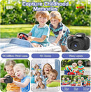 Temodu Kids Camera, Best Birthday Festival Toys Gifts for Girls Boys Age 3 4 5 6 7 8 9 10 11 12 Year Old, Digital Camera for Kids with Video, Toy Camera Toddler Camera for Girls with 32GB Card - Black by TinyTreasures Baby Boutique