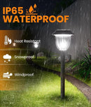 AOSEA LED Solar Lights for Outside,12000K 6 Pack Solar Lights Outdoor IP65 Waterproof,Landscape Lighting,Garden Decorative for Yard,Patio,Landscape,Pathway,Sidewalk,Driveway,Lawn (Cold White) by CozyNest Decor