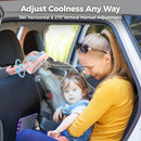 2025 Upgarded 4000mAh Misting Baby Stroller Fan, Rechargeable Battery Operated,Max 15Hrs Cooling,50ml Portable Water Sprayer Misting Fan with Flexible Tripod Clip on Car Seat Crib Treadmill Bunk Bed by TinyTreasures Baby Boutique