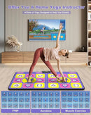 Flannel Dance Mat for TV with Camera, Non-Slip Exercise Dance Pad with Yoga Mode for Kids & Adults, Family-Friendly Electronic Game Mat Toy Gifts for Girls & Boys (Purple) by TinyTreasures Baby Boutique