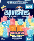 Elmer's Squishies Kids’ DIY Activity Kit, Glow in the Dark Toy Kit, Creates 2 Mystery Characters, 13-Piece Set, Ages 6+ by TinyTreasures Baby Boutique