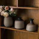 JOJUNO Rustic Bud Vase, Ceramic Small Vase Set of 11, Mini Vases for Fresh and Dried Flowers, Modern Farmhouse Home Decor, Pottery Vases for Living Room, Shelves, Centerpieces for Dining Table by GreenHaven Gardens