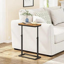 TUTOTAK End Table, Side Table, Tall Couch Table, Sofa Table, Living Room, Bedroom, Brown TB01BB0832 by CozyNest Decor