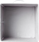 Amazon Basics Collapsible Fabric Storage Cubes Organizer with Handles, Sturdy, White, 10.5-x-10.5-x-11-inch, Pack of 6 by CozyNest Decor
