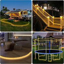 LED Rope Lights Outdoor String Lights,100ft 300LED Flexible Tube Lights Connectable Fairy String Light Plug in Waterproof 8 Modes for Indoor,Outside Home,Yard,Pool,Wedding,Garden,Patio Holiday Decor by GreenHaven Gardens