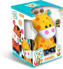 Stack-a-Roos Baby Giraffe by Salus Brands - Animal Stacking Toy, Educational Early Learning Toy for Infants Babies Toddlers, Age 12+ Months - Great Baby Gifts, STEM by TinyTreasures Baby Boutique