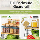 Magnetic Shelf for Fridge: Fruit Potato and Onion Storage Bin - Magnetic Spice Rack for Refrigerator & Kitchen Counter - Pantry Organizers and Storage by CozyNest Decor