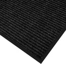 fani Heavy Duty Large Outdoor Indoor Entrance Black Doormat Waterproof Low Profile Entrance Rug Front Door Mat Patio Anti-Skid Rubber Back, 31x47 inch (Black) by GreenHaven Gardens