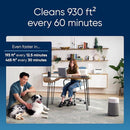 BLUEAIR Air Purifier for Small Room, Bedroom, Home, Cleans 926 sqft in one hour, HEPASilent Air Cleaner for Pets, Allergens, Virus, Dust, Mold, Smoke - Blue Pure 511i Max by TinyTreasures Baby Boutique