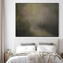 SIGNWIN 60"x72" Extra Large Framed Wall Art Muted Forest Path Soft Misty Woodland Scene Illustration for Home Living Room Bedroom Decor (Frame Assembly Required) by CozyNest Decor