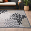 Beverly Rug Outdoor Rug 6x9 Modern Floral Tropical Area Rugs for Indoor and Outdoor Patio Easy to Clean Non Shedding Living Room Porch Garden Washable Outside Carpet (6 x 9 Beige) by CozyNest Decor