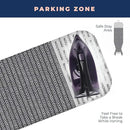 Happhom Ironing Board, Compact and Space Saver Iron Board, Safety Ironing with Park Zone and 4 Layers Extra Thick Cover, Patented Lock System for Foldable Leg, Easy Storage with Smart Hanger (13x43) by CozyNest Decor
