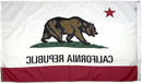 FlagSource California Nylon State Flag, Made in USA, 8x12'