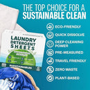 Sudstainables Laundry Detergent Sheets (200 Loads) – Eco-Friendly, Zero Waste, Plastic-Free Laundry Washing Machines Soap Sheets; Dissolvable, Space-Saving Strips for Travel (Fresh Linen) by CozyNest Decor