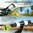 Telescope for Kids Adults Beginners,70mm Aperture 400mm Focal Length Telescopio for Astronomy, Multi Coated Travel Refractor Astronomical Telescopes by TinyTreasures Baby Boutique