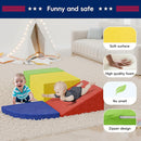 Large Baby Climbing Blocks – 6 Pcs Climbing Toys for Toddlers - Ultra High Density Soft Foam Play Gym Equipment Easy Wash for Indoor Nursery, Classic (Classic, 4-Piece) by TinyTreasures Baby Boutique