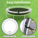 16FT/15FT/14FT/12FT/10FT Trampoline Safety Pad Replacement, Round Trampoline Spring Protection Cover, Fits 16FT/15FT/14FT/12FT/10FT Frames, Water-Resistant Trampoline Accessories by TinyTreasures Baby Boutique
