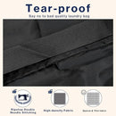 2-Pack Backpack Laundry Bags, Heavy Duty Laundry Bag Backpacks with Adjustable Shoulder Straps, Door Hanging Washing Bag, Laundry Hamper Lining for College Dorm, Travel, Laundromat by CozyNest Decor