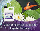 KoiWorx Defoamer - 32oz- Removes Foam from Decorative and Ornamental Ponds, Safe for Koi by GreenHaven Gardens