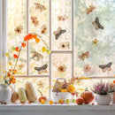 YouRfocus Butterfly and Flower Wall Decals – 72 Decals, Removable Floral Wall Stickers for Bedroom, Nursery, Girls Room, Boho Nature Decor, Reusable Home Decoration (12 Sheets) by TinyTreasures Baby Boutique