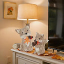 winemana Fall Decor Thanksgiving Decoration Sisal Fox, Set of 2 Table Centerpiece Foxes Animals Figurines, Handmade Ornaments Autumn Fall Decorations for Home Mantel Fireplace by CozyNest Decor