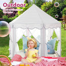 Monobeach Princess Tent Girls Large Playhouse Kids Castle Play Tent with Star Lights Gift Toy for Children Indoor and Outdoor Games, 55'' x 53'' (DxH) (Grey) by TinyTreasures Baby Boutique