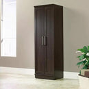 Sauder HomePlus Kitchen Pantry Storage Cabinet with Adjustable Shelves, Laundry Bathroom, L: 23.31" x W: 17.01" x H: 71.18", Dakota Oak by CozyNest Decor