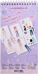 Sticker Dress up - Sticker Activity Book for Kids. Learn Girls Fashion Design with Stickers and Guides for Kids 5 and up. Little Designer Creativity Book. Stickers, Paper Dolls. Gift for Girls by TinyTreasures Baby Boutique