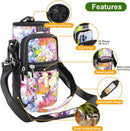 icolor Water Bottle Carrier Bag with Strap 25/32/40 oz Crossbody Bottle Holder with Phone Pocket Sling Sleeve Insulated Neoprene Water Bottle Pouch for Walking Travelling by TinyTreasures Baby Boutique