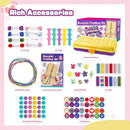 Cmiolacuna Friendship Bracelet Making Kit for Girls, 3-Layer Storage Box Arts and Crafts Bracelets Jewelry String Maker Kit Ages 8-12,Best Christmas Birthday Gift for Girls 6 7 8 9 10 11 12 Year Old by TinyTreasures Baby Boutique