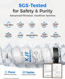 Waterdrop Reverse Osmosis System, Instant Hot Water Dispenser, 600 GPD, Reduce PFAS, Tankless, 2:1 Pure to Drain, Under Sink, TDS Reduction, Smart LED Faucet, Hot and Cold Water Dispenser Faucet by CozyNest Decor