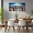 Brooklyn Bridge Canvas Wall Art Living Room City Wall Decor for Office Modern Pictures for Bedroom Wall Decor 20 x 40 Inch by CozyNest Decor