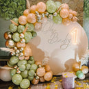 RUBFAC 129pcs Sage Green Balloons Different Sizes 18 12 10 5 Inch, Olive Green Latex Balloon Garland Arch Kit for Birthday Party Graduation Baby Shower Wedding Safari Jungle Balloon Decoration by TinyTreasures Baby Boutique