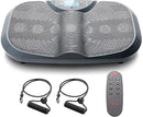 Sunny Health & Fitness Vibration Plate Exercise Machine, Full Body Vibrate Platform for Lymphatic Drainage with Multiple Speeds and Modes, Vibrating Plate Machine for Tension Relief & Weight Loss by CozyNest Decor