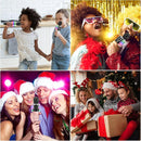 BlueFire 4 in 1 Karaoke Wireless Microphone with LED Lights, Portable Microphone for Kids, Great Gifts Toys for Kids, Girls, Boys and Adults (Black) by TinyTreasures Baby Boutique