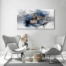 Mofutinpo Black and Blue Abstract Wall Art: Large, Modern Canvas Wall Art for Living Room, Bedroom, Office Decorations - Blue, Grey, Black and White Wall Decor Paintings & Pictures 20×40 by CozyNest Decor