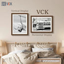 VCK 18x24 Brown Poster Frame 3 Pack, Wood Picture Frame with Exclusive Wood Grain, Wall Mounting Hanging by CozyNest Decor