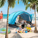 Night Cat Pop-up Beach Tent: Large Sun Shade Shelter for 2-4 Persons Picnic Sport Activities by TinyTreasures Baby Boutique