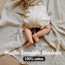 Muslin Swaddle Blankets for Newborn, 3 Pack Breathable Soft Receiving Blanket, Large 38 x 40 inches Swaddle Wrap Burping Clothes, Essentials Infant Shower Items, Toddler Gift (Bright Colors) by TinyTreasures Baby Boutique