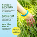 BugMD 10 Pack Mosquito Bracelets, DEET-Free Bands for Adults & Kids, Natural & Waterproof Citronella Wristbands for Camping, Hiking, Beach, Travel & Outdoor Essentials by TinyTreasures Baby Boutique