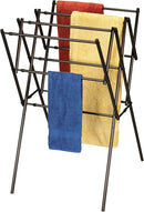 Household Essentials 5175 Collapsible Expandable Metal Clothes Drying Rack, Antique Bronze, STORAGE by TinyTreasures Baby Boutique