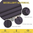 NICETOWN Living Room Window Curtain Drapes Extra Long & Wide - Living Room Panels Grommet Top Window Treatment for Hall & Guest Room (W80 x L108, Greyish Purple, 2 Pieces) by TinyTreasures Baby Boutique