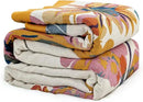 MSGKV Boho Throw Blanket Queen Size 90" x 90" Warm Blanket for Couch and Sofa Blankets Cover for Living Room Summer Throw Cozy Blanket by CozyNest Decor