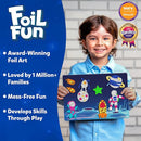 Skillmatics Foil Fun - Space, No Mess Art for Kids, Craft Kits & Supplies, DIY Creative Activity, Travel Toys, Gifts for Boys & Girls Ages 4, 5, 6, 7, 8, 9 by TinyTreasures Baby Boutique
