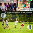 Walkie Talkies for Kids 22 Channel 2 Way Radio 3 Miles Long Range Handheld Walkie Talkies Durable Toy Best Birthday Gifts for 6 Year Old Boys and Girls fit Adventure Game Camping (Blue Camo 1) by TinyTreasures Baby Boutique