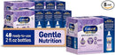 Enfamil NeuroPro Gentlease Baby Formula, Infant Formula Nutrition, Brain and Immune Support with DHA, Proven to Reduce Fussiness, Crying, Gas and Spit-up in 24 Hours, Liquid Bottle, 2 Oz, 48 Total by TinyTreasures Baby Boutique