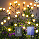 New Upgraded Solar Garden Lights, 6 Pack 48 LED Solar Firefly Lights Outdoor Waterproof, Solar & USB Charging, 8 Modes Swaying Light for Yard Pathway Patio Landscape Outdoor Decoration Lights by GreenHaven Gardens