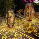 pearlstar 2 Pack Decorative Solar Lantern Lights for Hanging or Table Outdoor Solar Light for Patio Yard Garden Lawn Landscape Lighting Waterproof, Gift for Wamen Men Mom, Warm Lights,Hummingbird by GreenHaven Gardens